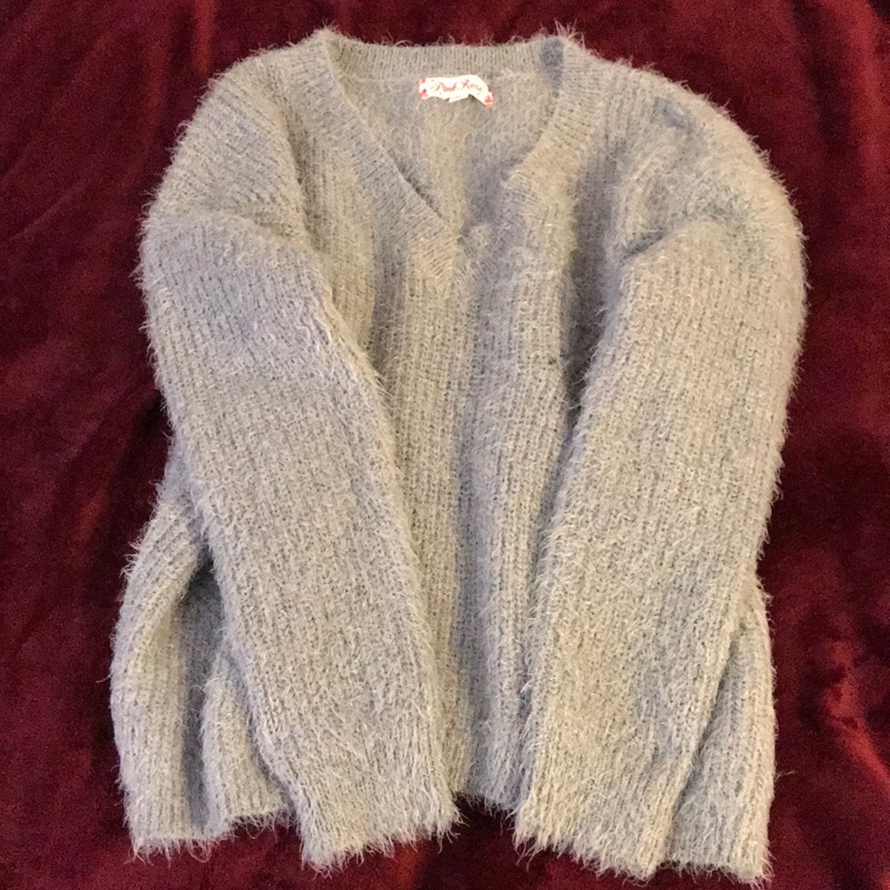 Gray sweater